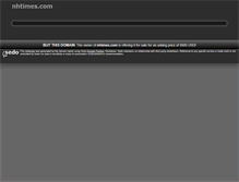 Tablet Screenshot of nhtimes.com